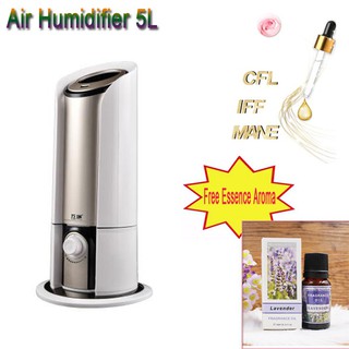 Ultra Quiet Air Humidifier Office / Living Room / Bedroom 5L