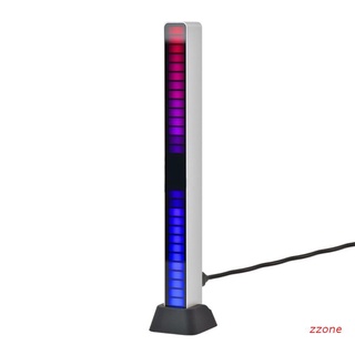 zzz Decorative LED Strip Atmosphere Light Car Ambient Spectrum Light Music Rhythm Pickup Lamp Voice Colorful Lantern Tube