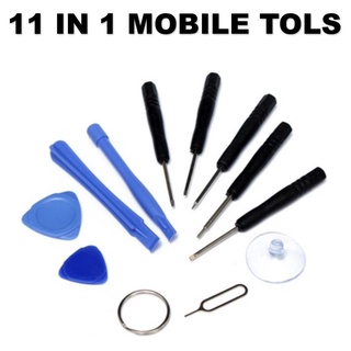 Sets❄℡▧11 in 1 Cell Phones Opening Pry Repair Tool Kits Screwdriver Set of Tools