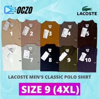 Lacoste Men SIZE 9 Classic Polo Shirt (4XL)