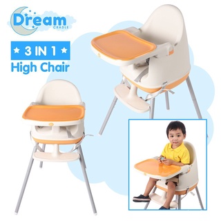 nweDream Cradle 3 in 1 Baby Dining High Chair ApEv