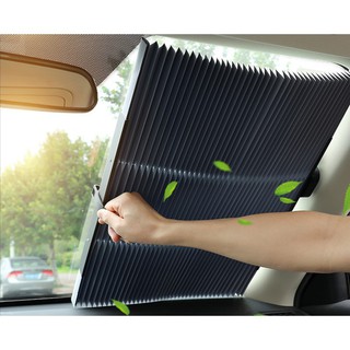 ♂☼ＴＯＷＮＳＨＯＰ Window Car Sunshade Retractable Windshield Cover Curtain