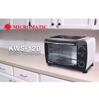 MICROMATIC Automatic Electric Oven KWS-12B (Black)