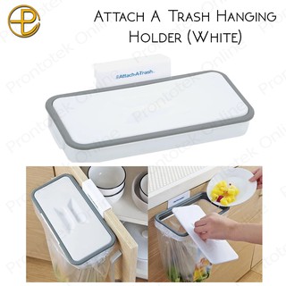 Attach A Trash Hanging Holder (White)