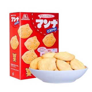 Morinaga Japan Baby Snacks Bear Face Biscuit 7+ months