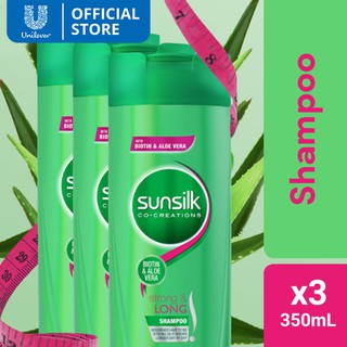 Sunsilk Shampoo Strong And Long 350ml x3