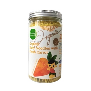 Simply Natural Organic Baby Noodles 7+ months - Fresh Carrot (200g)