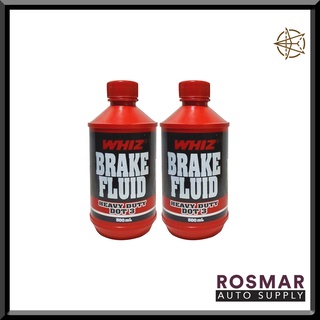 ROSMAR — Whiz Brake Fluid Heavy Duty DOT 3 (500 mL)