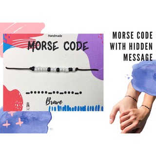 Morse Code (customize) 3for100 (5)