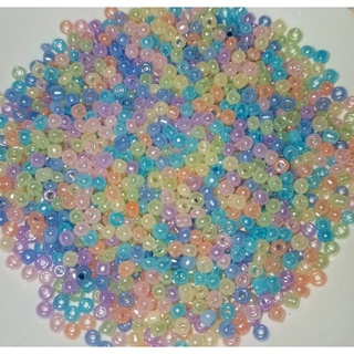 Pearlized Assorted Seed Beads 3mm 50 grams