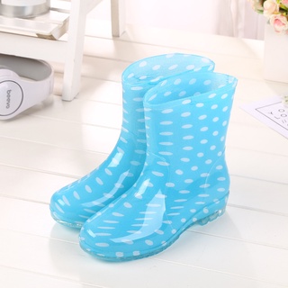Short Tube Boots Female Low To Help Water Shoes Women Winter Non-Slip Waterproof