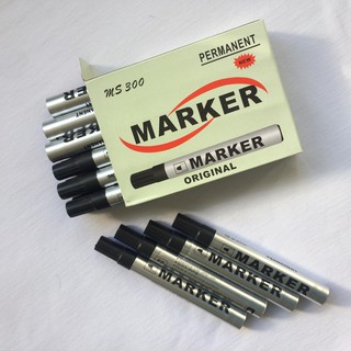 Marker black MS-300 (12pcs )