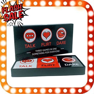 ⚡Talk, Flirt or Dare Romantic Talk Card Game Couple Games⚡ 5.0