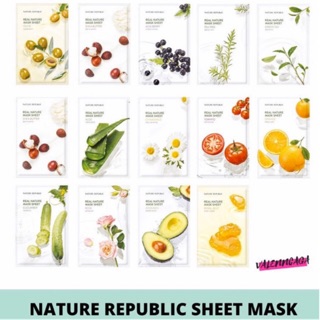 NATURE REPUBLIC Real Nature Mask Sheet