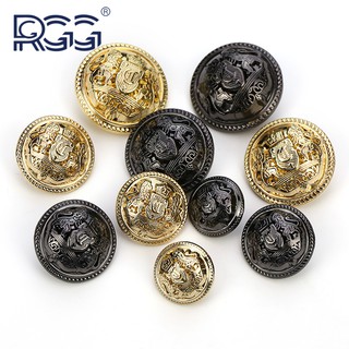 Retro British Style Metal Buttons (1)