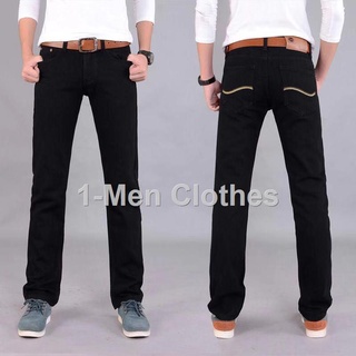 【Pre-sale】【COD】◕Pants Stretchable Straight Cut Jeans for Men Casual trousers