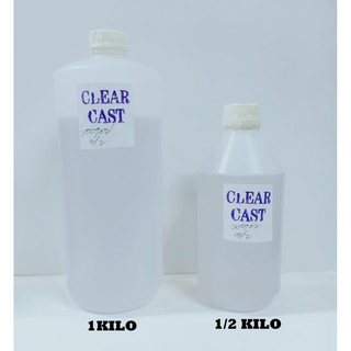 Clear Cast 1kilo and 1/2 kilo