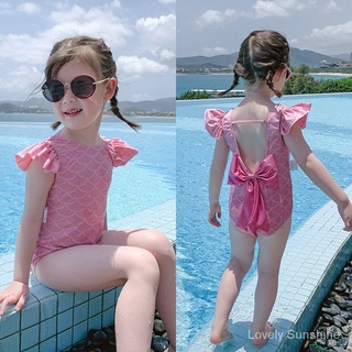 2021New✨ Temperament Fashion One-Piece Swimsuit Summer Pure Color Ruffles Comfortable Cool Bikini