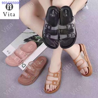 YUTOI77.77▬♟☬Vita Outdoor Slide Slippers Comfy Non-Slip Rubber Slippers #C1605-10