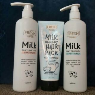 Fresh Hairlab Milk Shampoo / Conditioner / Hair Pack