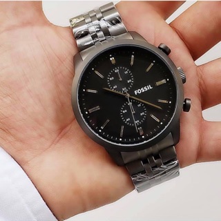 Authentic fossil men watch