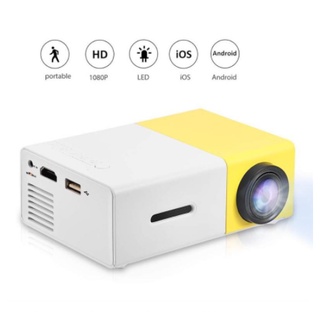 YG-300 600 Lumens Mini Portable Projector wireless projector HD 1080P Led Home Projector COD