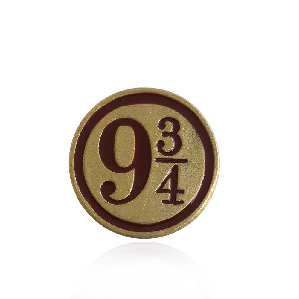 Harry Potter 9 3/4 Platform Badge Pin Brooch