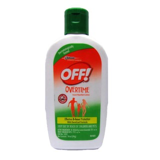 OFF Lotion Insect Repellent Lotion Overtime