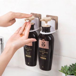 1PC Bottle Holder Useful Plastic Shower Gel Hanger Strong Suction Cup Shower Gel Shampoo Bathroom Wall Mounted Rack Hooks (1)