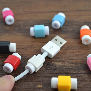 Silicone USB Cable Protector, Charging Cable Winder, Earphone Protector| TiKi
