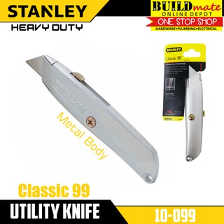 STANLEY Classic 99 Utility Cutter Knife Heavy Duty Metal Body 10-099 SHT