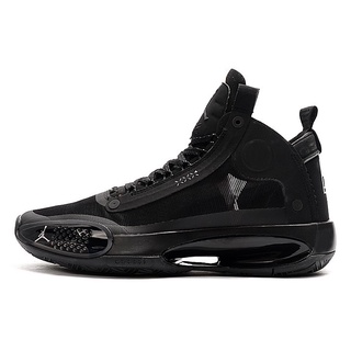 NIke Air Jordan 34 XXXIV Black Cat Mens Basketball Shoes