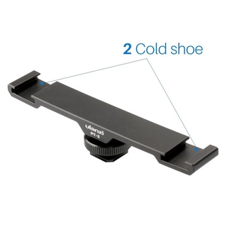 Shoe Care & Accessories✵Ulanzi PT-2 Universal Cold Shoe Extension Bracket 2 Hot Shoe