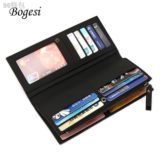 ✣●826 Men Long Wallet Money Card Coin Holder Large Capacity Zipper and Hasp
