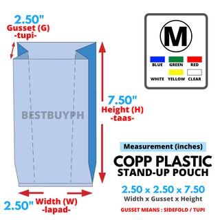COPP Stand-Up Pouch (Ideal for Repacking) - MEDIUM (2)