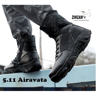 Safety BOOTS TOURING BOOTS 5.11 Water BOOTS TACTICAL BLACK Original Leather Shoes OUTDOOR Shoes