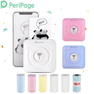 A6 Peripage Bluetooth Mini Thermal Printer Portable Logo Label Barcode Photo Printing Without Ink for Windows iOS Android