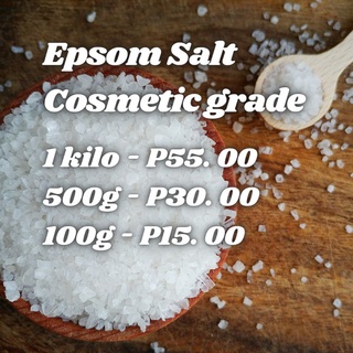 Epsom Salt 1 kilo pure cosmetic grade