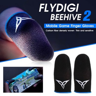Flydigi Beehive 2 2Pcs Gloves Sweat-proof Professional Touch Screen Thumbs Finger Sleeve for PUBG Mobile Game
