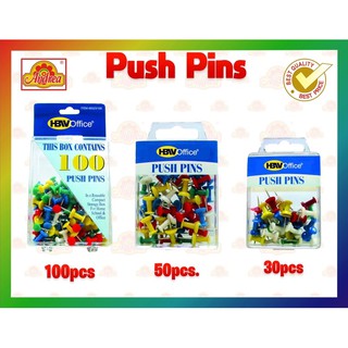 Push Pins with Case (100pcs, 50pcs, 30pcs) | Andrea