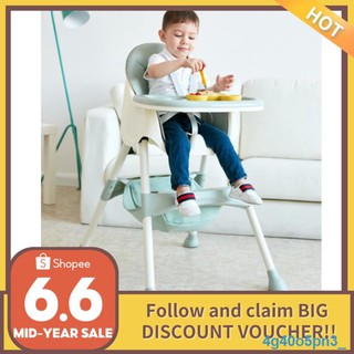 on sale●✽[COD]OLIVEROS Premium High Chair with Compartment Booster Toddler Safety Highchair Adjustab