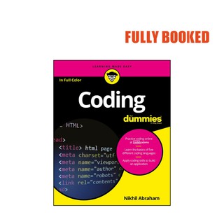 Coding for Dummies (Paperback) by Nikhil Abraham (1)
