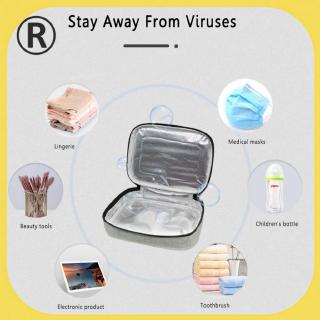 Qhlc Ready UV disinfection bag mask mobile phone sterilizer convenient sterilization bag Ⓡ