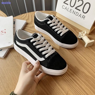 Canvas shoes female students Korean version of the white shoes 2020 spring new board shoes women s wild ins flat casual