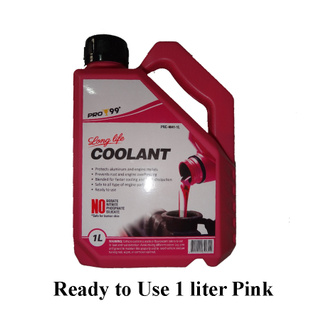 Pro99 Long Life Radiator Coolant pink 1 Liter Ready to Use