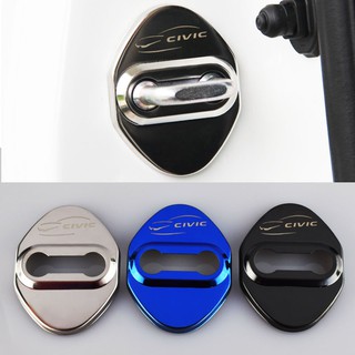 Car Door Lock Protector for Civic Honda Door Lock Cover Car Accessories Styling