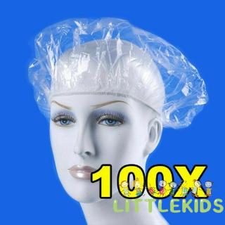 ❤COU☞100PCS Disposable Caps Hair Nets Beauty Salon Spa Head Cover Hats Hygiene (3)