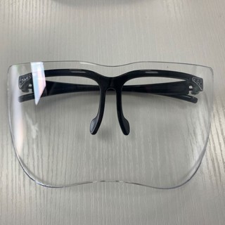 【High quality】No dizzy Full Face shield acrylic Blocc Visor Sunglasses Eye Shields goggles safety glasses anti-spray nao Eye Shields Visor acrylic sunglasses (8)