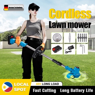 21V Electric Lawn Mower Cordless Grass Trimmer Power Tools Electric Grass Cutter Free giveaway (1)