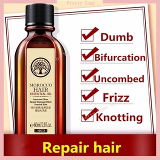 Pure Revive Dry Hair Care Repair Hair Argan Oil Moroccan